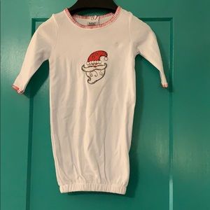 Adorable Christmas gown for Babies 1st Christmas.